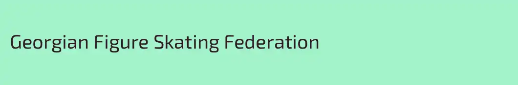 Georgian Figure Skating Federation